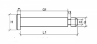  ISO 2341 Clevis Pin With Circlip Groove Drawing Request Page